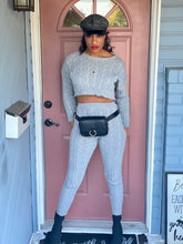 Load image into Gallery viewer, Heather Grey Sweater Set